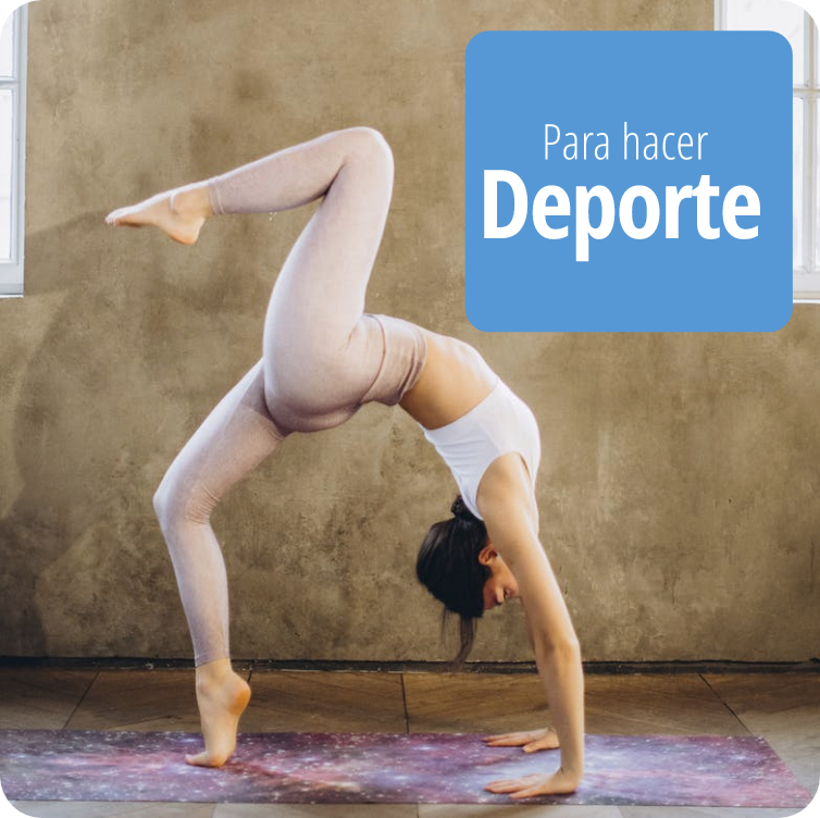 Para hacer deporte